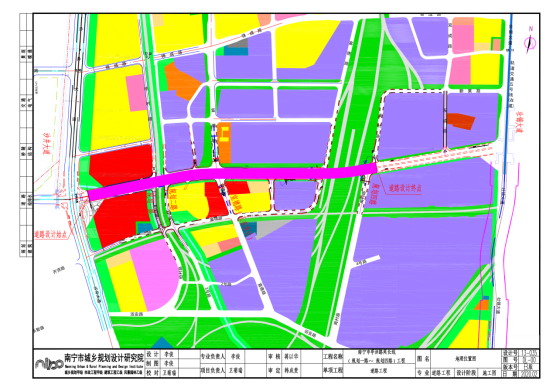我公司承接南宁市亭洪路延长线工程